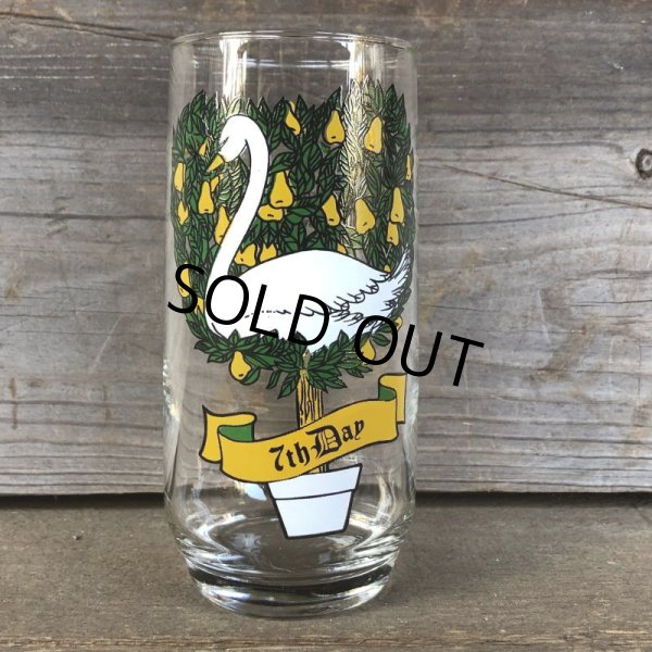 画像1: 70s Vintage Pepsi Glass 12 Days of Christmas 7th Day (C143) (1)
