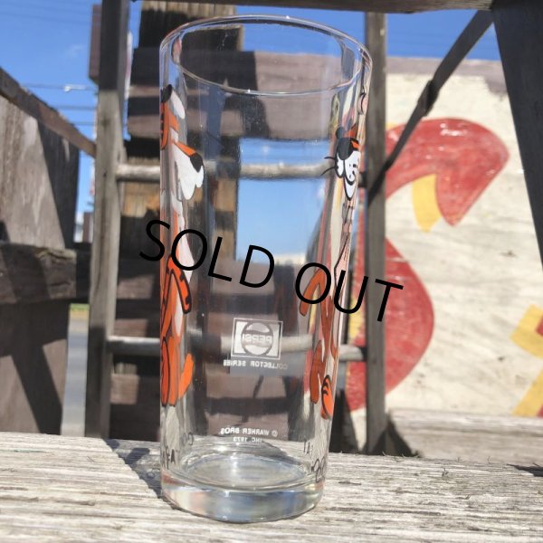 画像2: 70s Vintage Pepsi Glass Cool Cat (C158 ) (2)