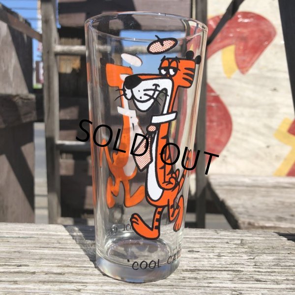 画像3: 70s Vintage Pepsi Glass Cool Cat (C158 ) (3)