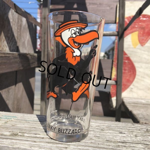 画像1: 70s Vintage Pepsi Glass Beaky Buzzard (C159) (1)