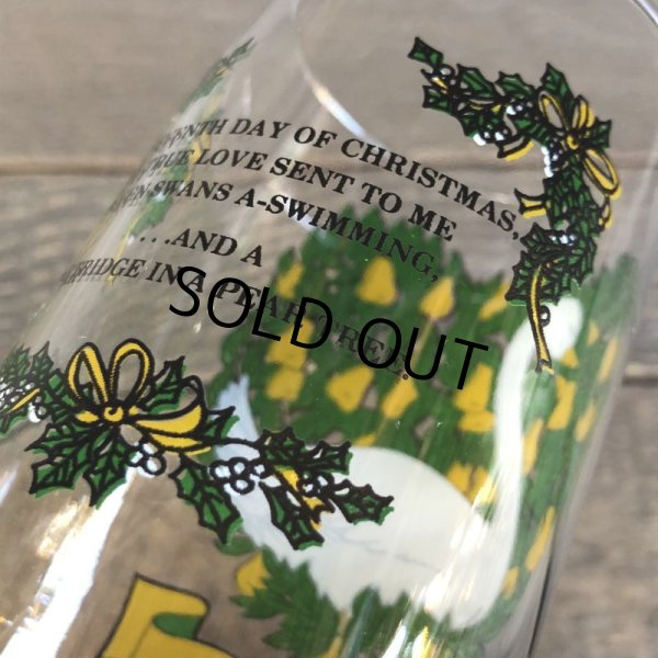 画像5: 70s Vintage Pepsi Glass 12 Days of Christmas 7th Day (C143) (5)