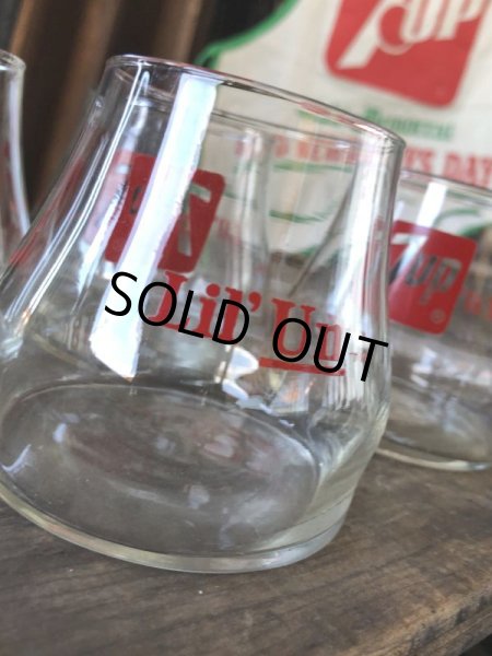 画像4: 70s Vintage 7UP Glass Lil' Un 300ml 10.14oz (C179) (4)