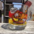 画像1: 70s Vintage ANCHOR HOCKING Glass McDonald's GARFIELD Mug Cup (C185) (1)