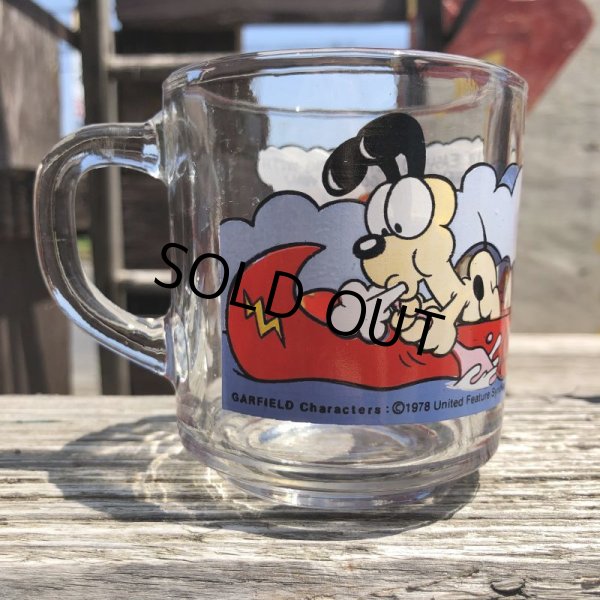 画像3: 80s Vintage ANCHOR HOCKING Glass McDonald's GARFIELD Mug Cup (C184) (3)