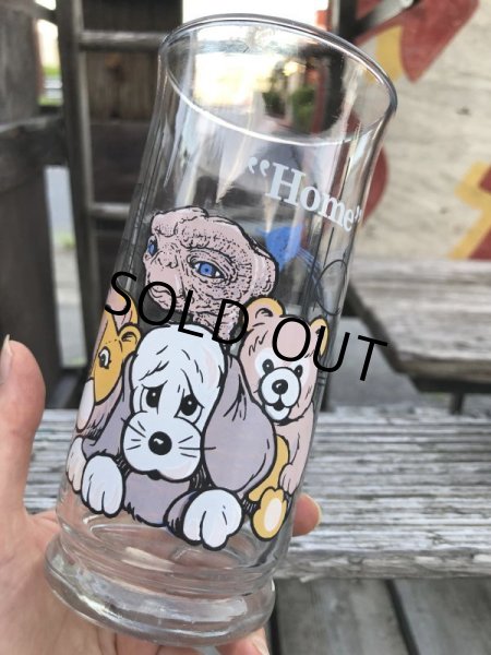 画像6: 80s Vintage Glass Pizza Hut E.T. (C182) (6)