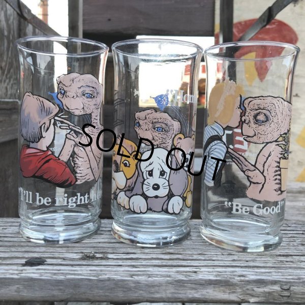 画像6: 80s Vintage Glass Pizza Hut E.T. (C183) (6)