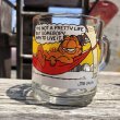 画像1: 70s Vintage ANCHOR HOCKING Glass McDonald's GARFIELD Mug Cup (C186) (1)