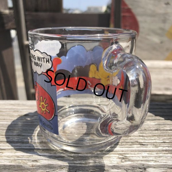 画像4: 80s Vintage ANCHOR HOCKING Glass McDonald's GARFIELD Mug Cup (C184) (4)