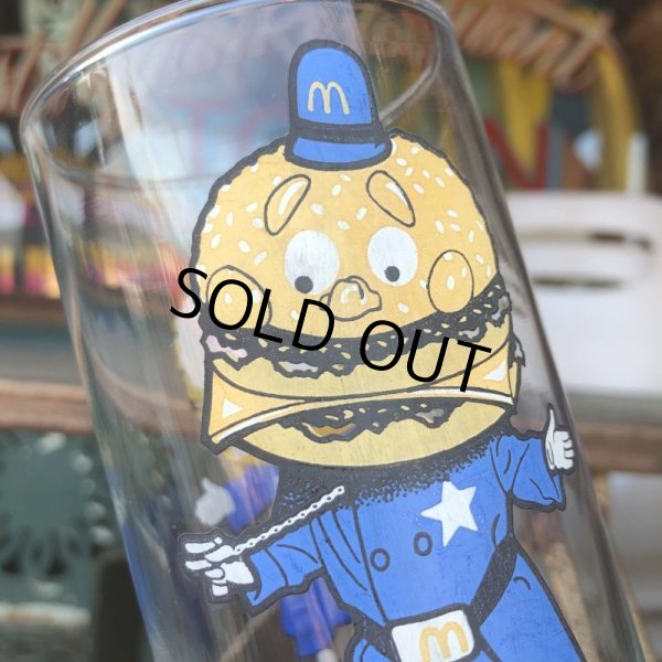 画像6: 70s Vintage Glass McDonaland Collector Series  Big Mac Police (C193) (6)