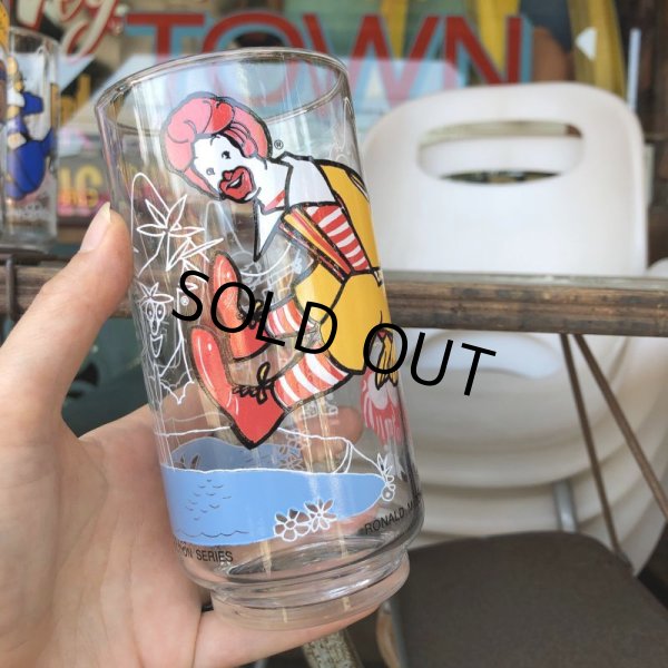 画像7: 70s Vintage Glass McDonaland Action Series Ronald McDonald (C187) (7)