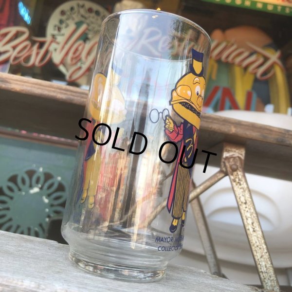画像2: 70s Vintage Glass McDonaland Collector Series Mayor McCheese (C194) (2)