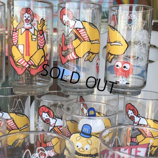 画像8: 70s Vintage Glass McDonaland Collector Series Ronald McDonald (C195) (8)