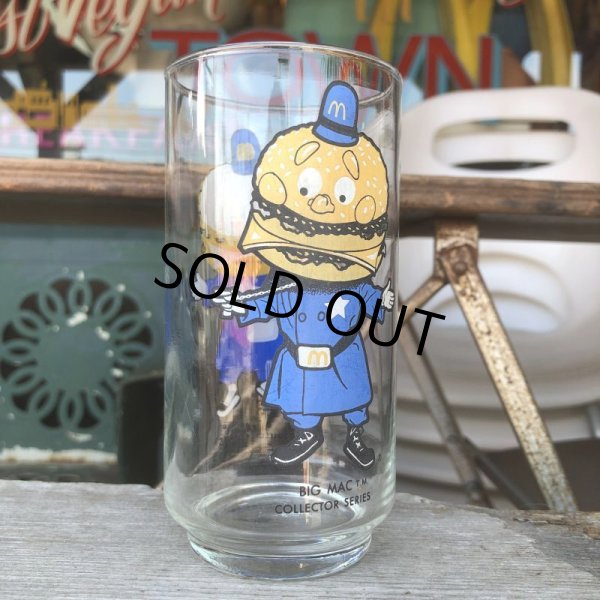 画像3: 70s Vintage Glass McDonaland Collector Series  Big Mac Police (C193) (3)