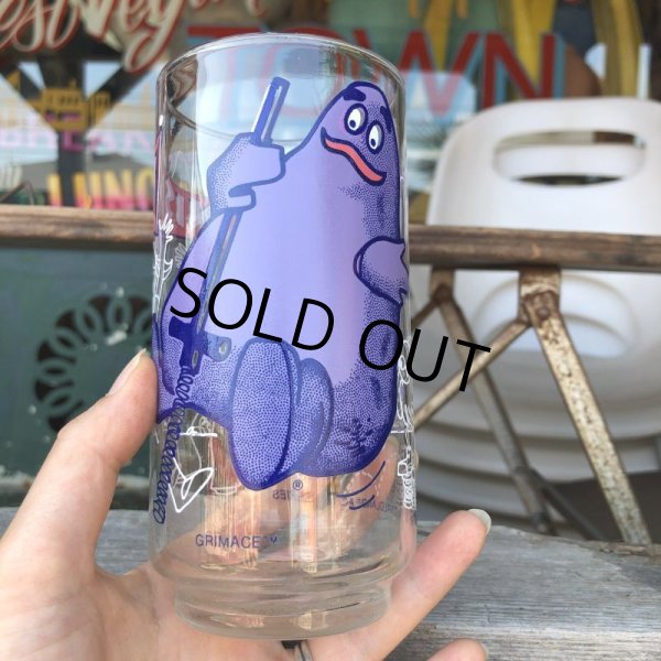 画像6: 70s Vintage Glass McDonaland Action Series Grimace (C188) (6)