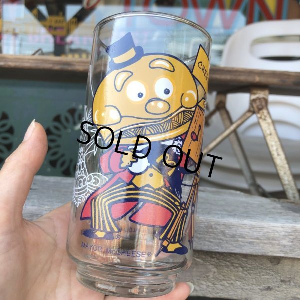 画像8: 70s Vintage Glass McDonaland Action Series Mayor McCheese (C189) (8)