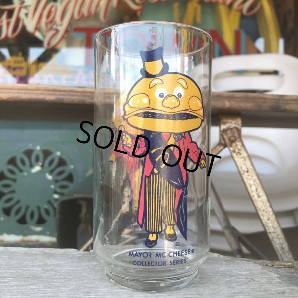 画像3: 70s Vintage Glass McDonaland Collector Series Mayor McCheese (C194) (3)