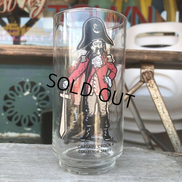 画像1: 70s Vintage Glass McDonaland Collector Series Captain Crook (C192) (1)