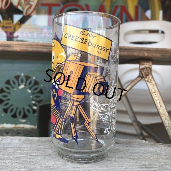 画像2: 70s Vintage Glass McDonaland Action Series Mayor McCheese (C189) (2)