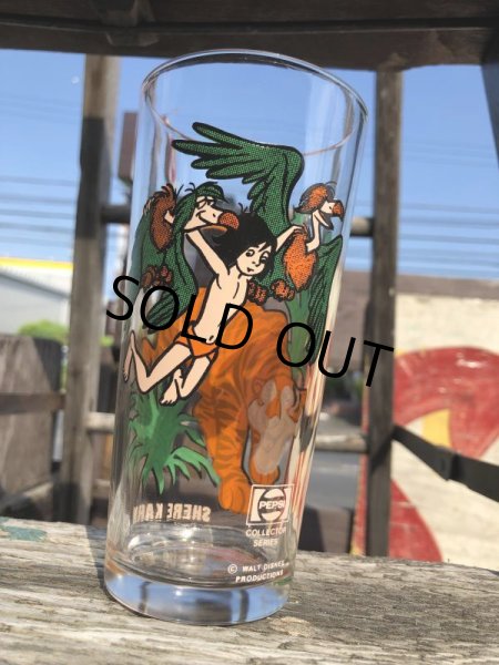 画像5: 70s Vintage Pepsi Glass Disney The Jungle Book Shere Khan (C216) (5)