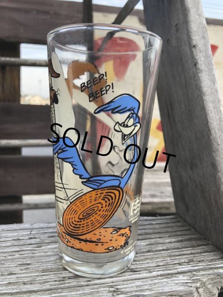 画像3: 70s Vintage Pepsi Glass Road Runner & Wile E. Coyote (C205) (3)