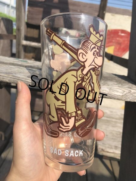 画像9: 70s Vintage Pepsi Glass SAD SACK (C212) (9)