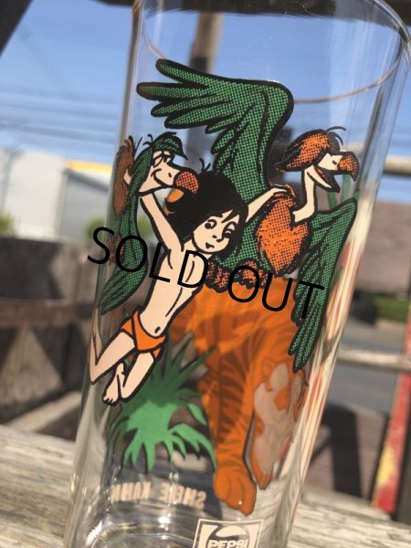 画像9: 70s Vintage Pepsi Glass Disney The Jungle Book Shere Khan (C216) (9)