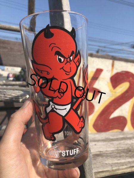 画像9: 70s Vintage Pepsi Glass Hot Stuff (C211) (9)