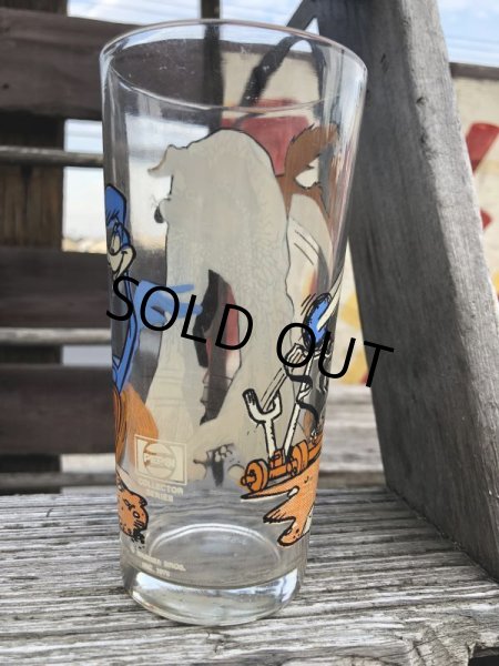 画像4: 70s Vintage Pepsi Glass Road Runner & Wile E. Coyote (C205) (4)