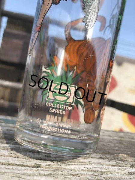 画像4: 70s Vintage Pepsi Glass Disney The Jungle Book Shere Khan (C216) (4)