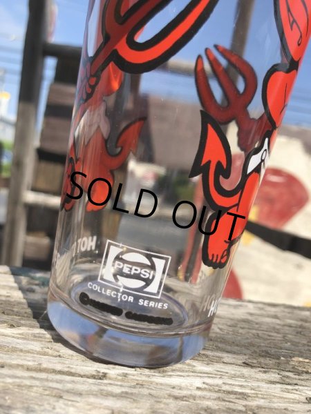 画像5: 70s Vintage Pepsi Glass Hot Stuff (C211) (5)