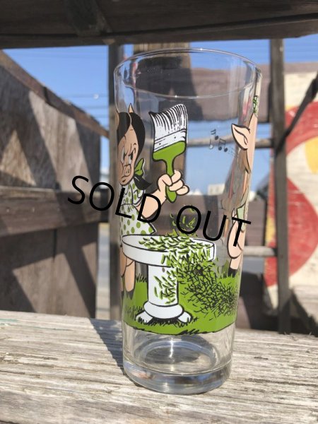 画像2: 70s Vintage Pepsi Glass Porky Pig & Petunia Pig (C201) (2)