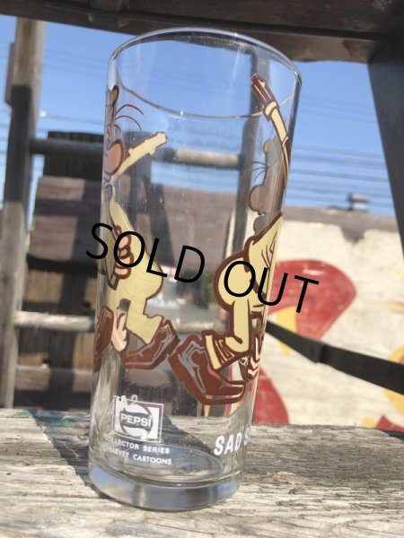 画像2: 70s Vintage Pepsi Glass SAD SACK (C212) (2)