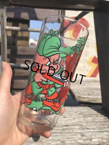 画像6: 70s Vintage Pepsi Glass Bugs Bunny & Elmer Fudd (C202) (6)