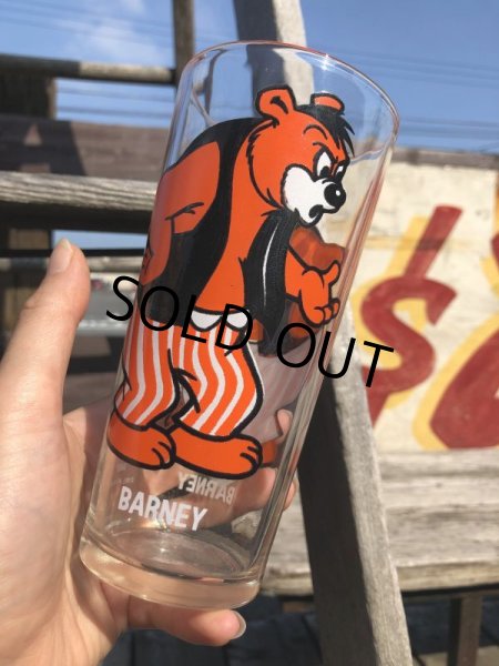 画像7: 70s Vintage Pepsi Glass Barney (C209) (7)