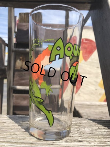 画像2: 70s Vintage Pepsi Glass Aquaman (C217) (2)