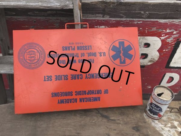 画像19: 70s Vintage American Academy Orthopedic Surgeons Emergency Care Slides Set (C220) (19)