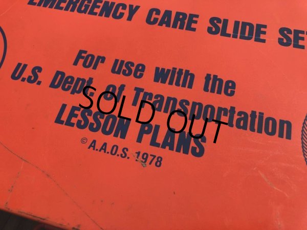 画像11: 70s Vintage American Academy Orthopedic Surgeons Emergency Care Slides Set (C220) (11)