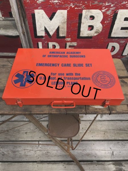 画像18: 70s Vintage American Academy Orthopedic Surgeons Emergency Care Slides Set (C220) (18)