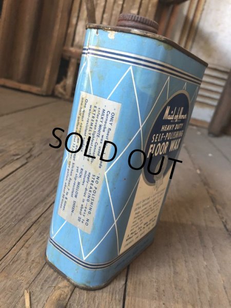 画像5: Vintage 1qt Oil Can Maid of Honor FLOOR WAX (C226) (5)
