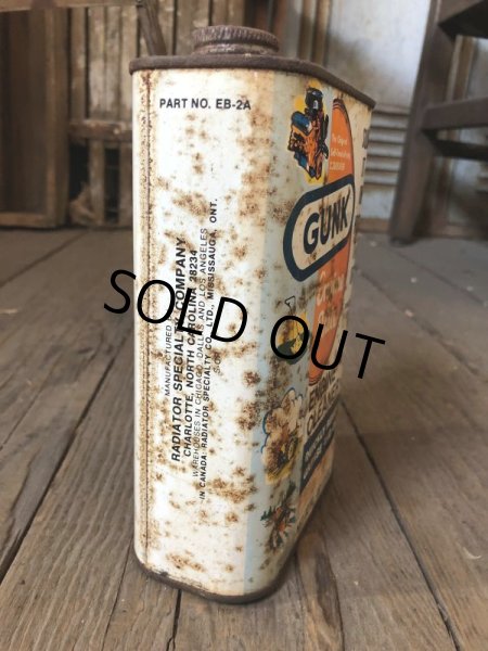 画像5: Vintage 1qt Oil Can GUNK ENGIN CLEANER (C232) (5)
