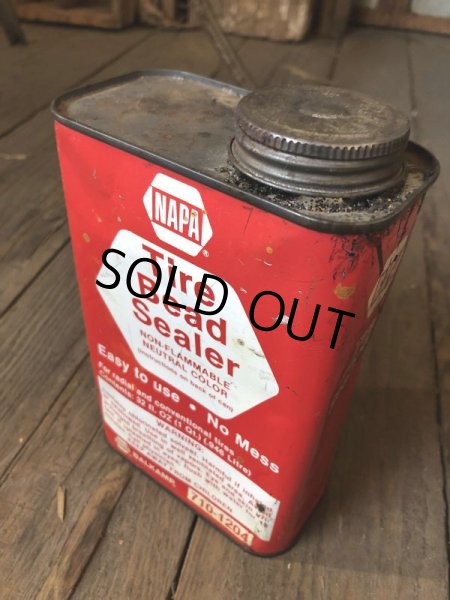 画像2: Vintage 1qt Oil Can NAPA Tire Bead Sealer (C229) (2)