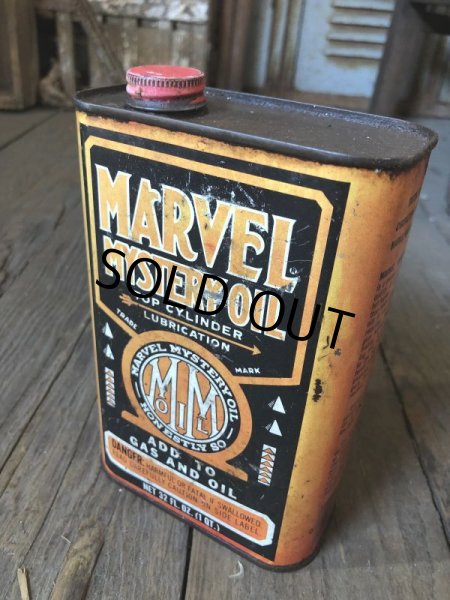 画像3: Vintage 1qt Oil Can MARVEL MYSTERY OIL (C233) (3)