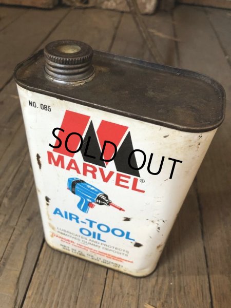 画像2: Vintage 1qt Oil Can MARVEL AIR-TOOL OIL (C221) (2)