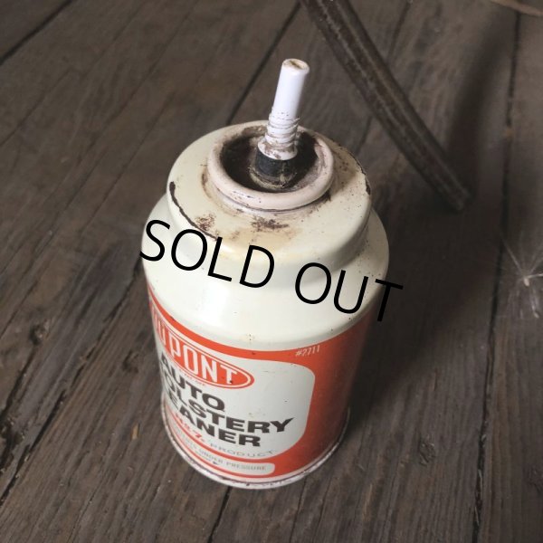 画像2: Vintage Oil Can DU PONT AUTO UPHOLSTERY CLEANER (C235) (2)