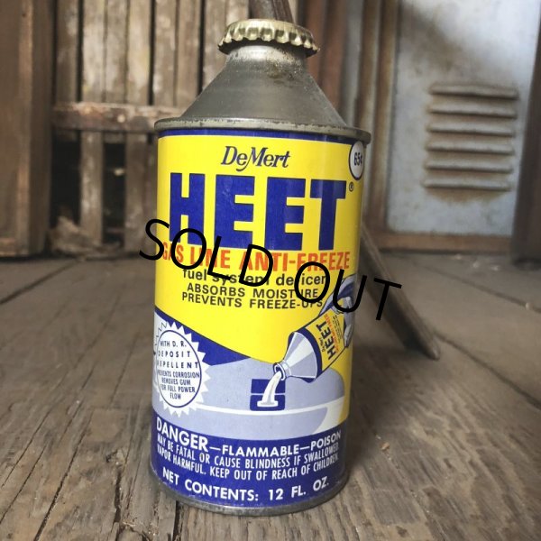 画像6: Vintage Oil Can De Mert HEET Gas Line Anti-Freeze (C239) (6)