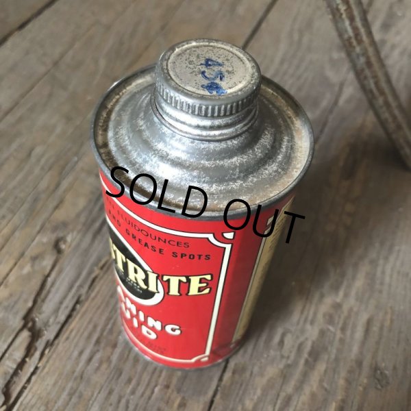 画像2: Vintage Oil Can JUSTRITE Cleaning Fluid (C238) (2)
