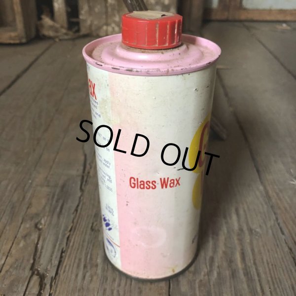 画像5: Vintage Oil Can GOLD SEAL Glass Wax (C237) (5)