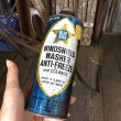 画像1: Vintage Oil Can BLUE STAR Windshield Washer ANTI-FREEZE and CLEANER (C246) (1)