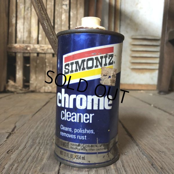 画像6: Vintage Oil Can SIMONIZ Chrome Cleaner (C244) (6)