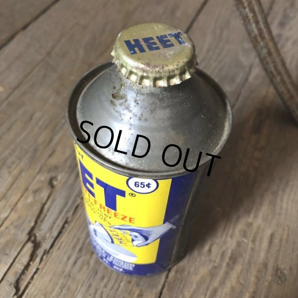 画像2: Vintage Oil Can De Mert HEET Gas Line Anti-Freeze (C239) (2)